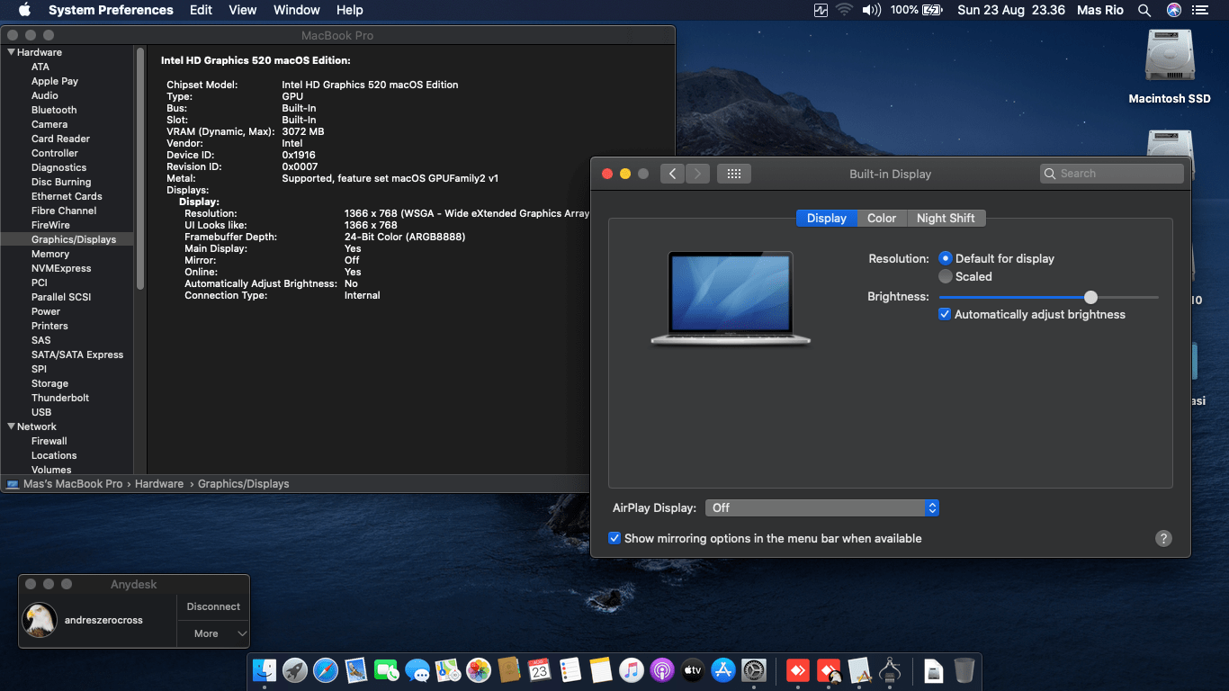 Asus A456UR WX038D [SkyLake   Intel HD 520 + I2C] 8